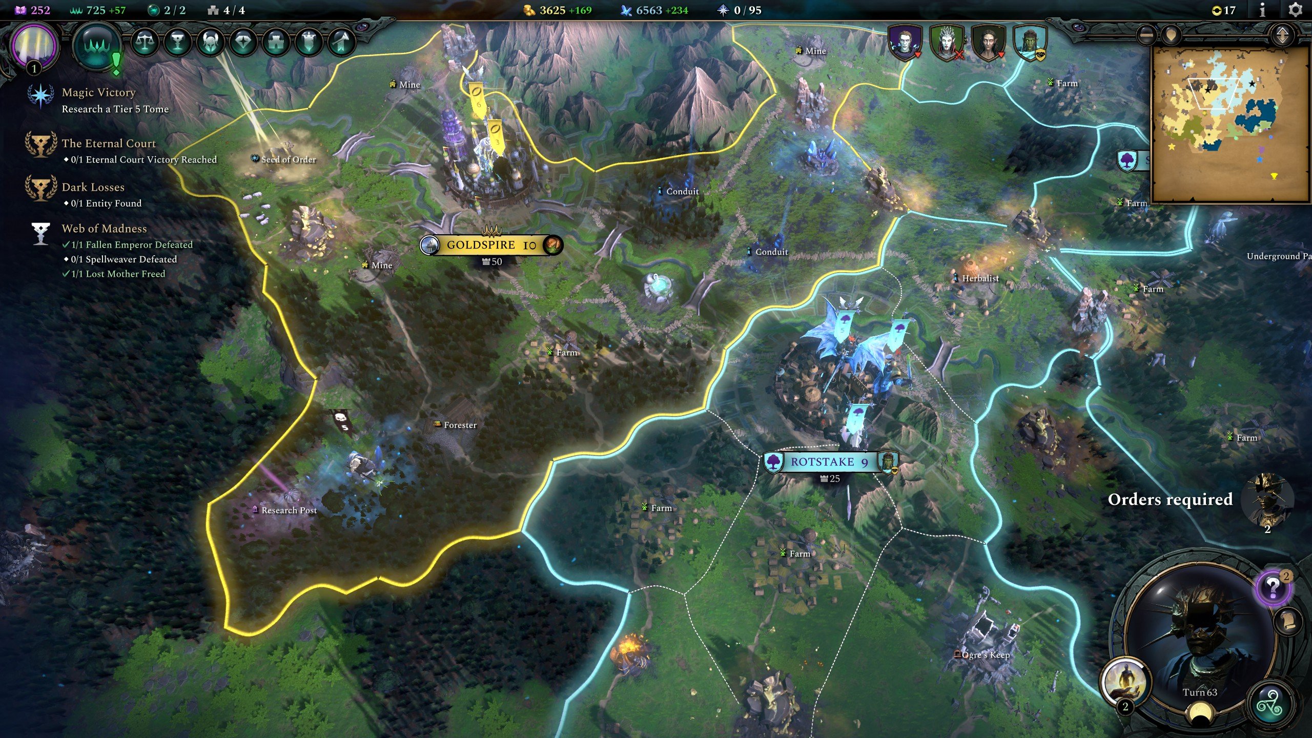 Карта Age of Wonders 4