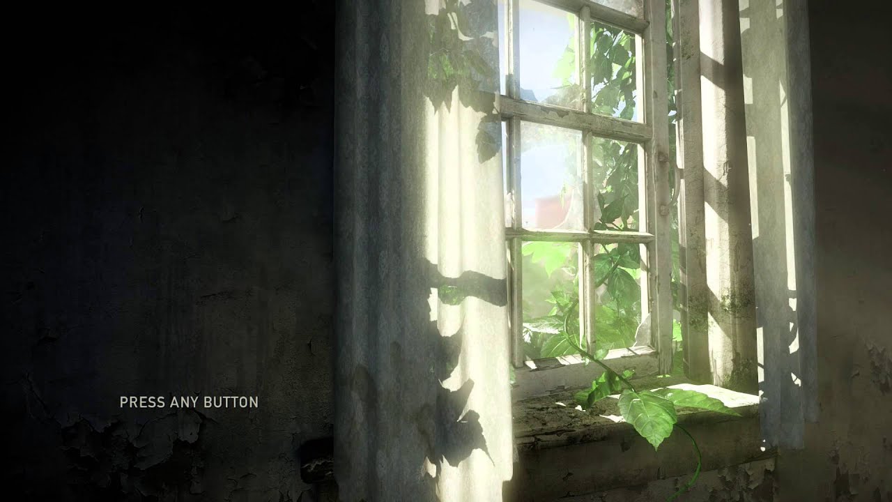 Экран запуска The Last of Us