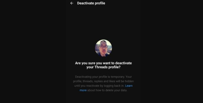 Что произойдет, если вы удалите темы — удалите и мой Instagram? threads what happens if you delete account