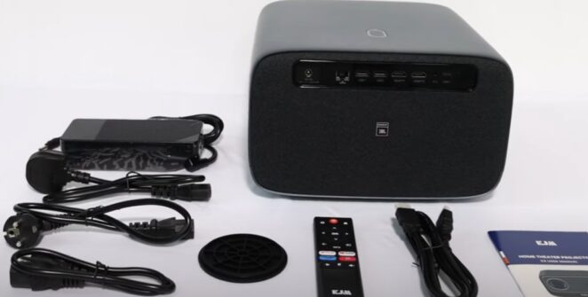 Обзор проектора KJM K3 - GameRevolution kjm k3 review 0004 what s in the box