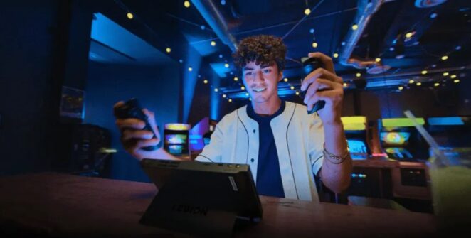 Конкурент Lenovo Steam Deck Legion Go раскрыт с окном даты выпуска lenovo legion go removable controllers action shot