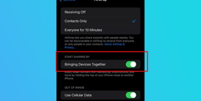 Отключить NameDrop на iPhone: безопасно ли NameDrop или мне следует отключить его в iOS 17? 1701225015 how to turn off namedrop iphone