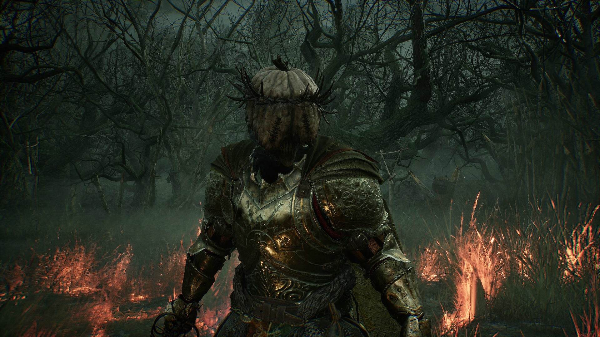 Нашивка с тыквой Lords of the Fallen — наденьте тыквенную маску.