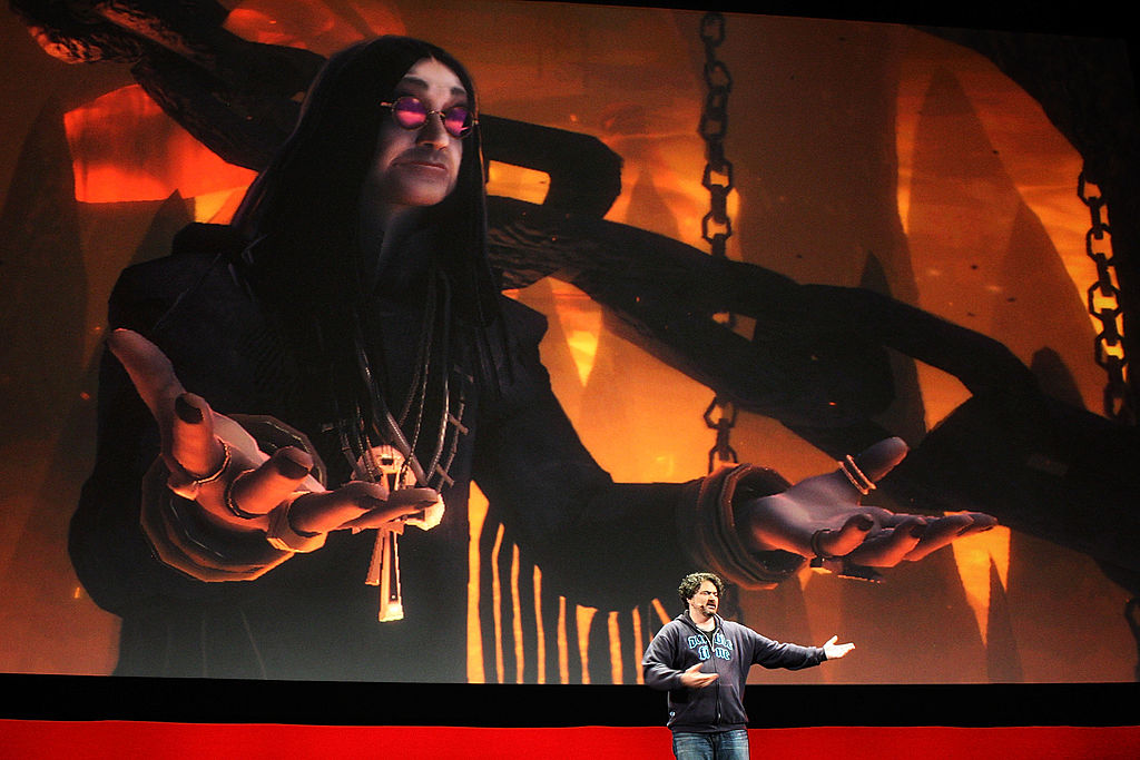 Тим Шафер на E3 2009.
