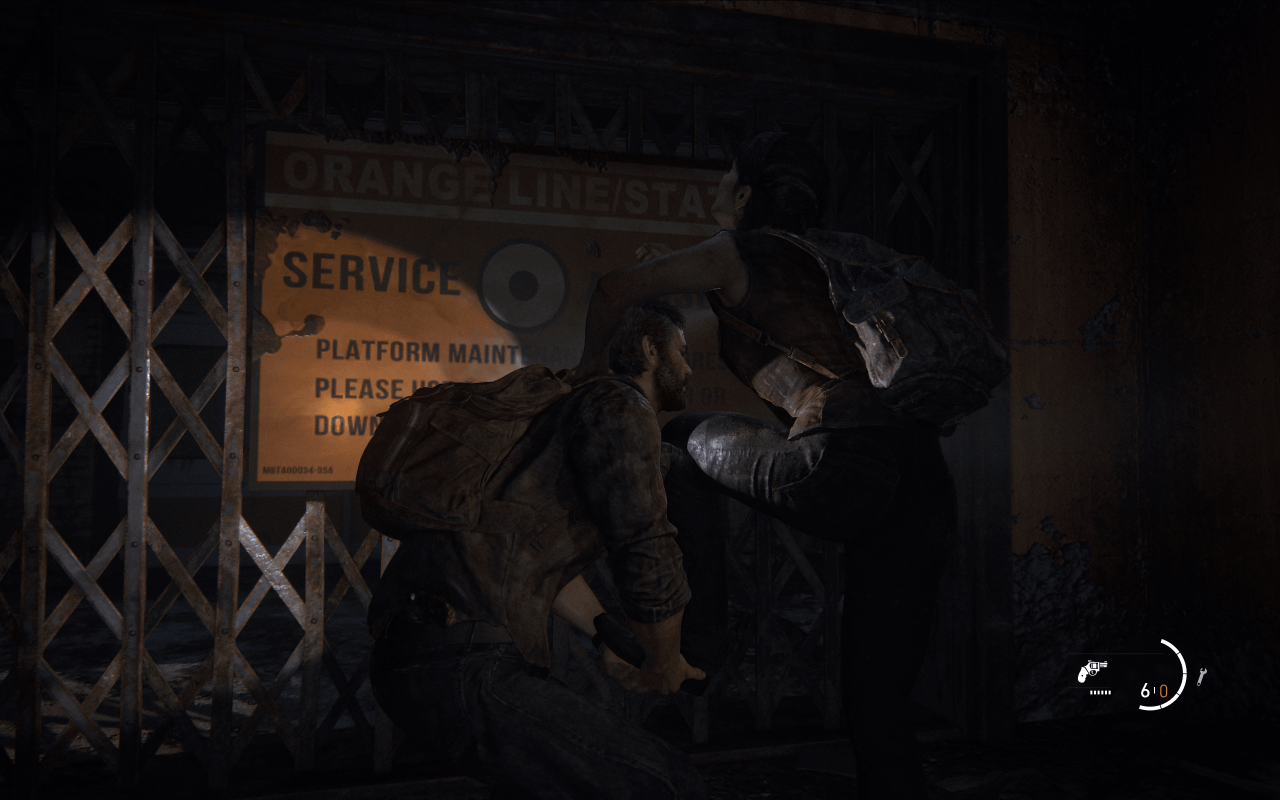Джоэл подбадривает Тесс в The Last of Us Part 1