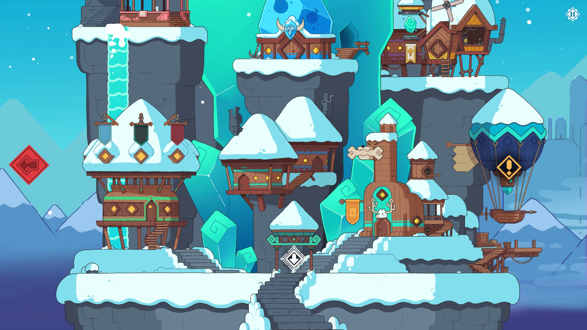 Родная деревня в Wildfrost.