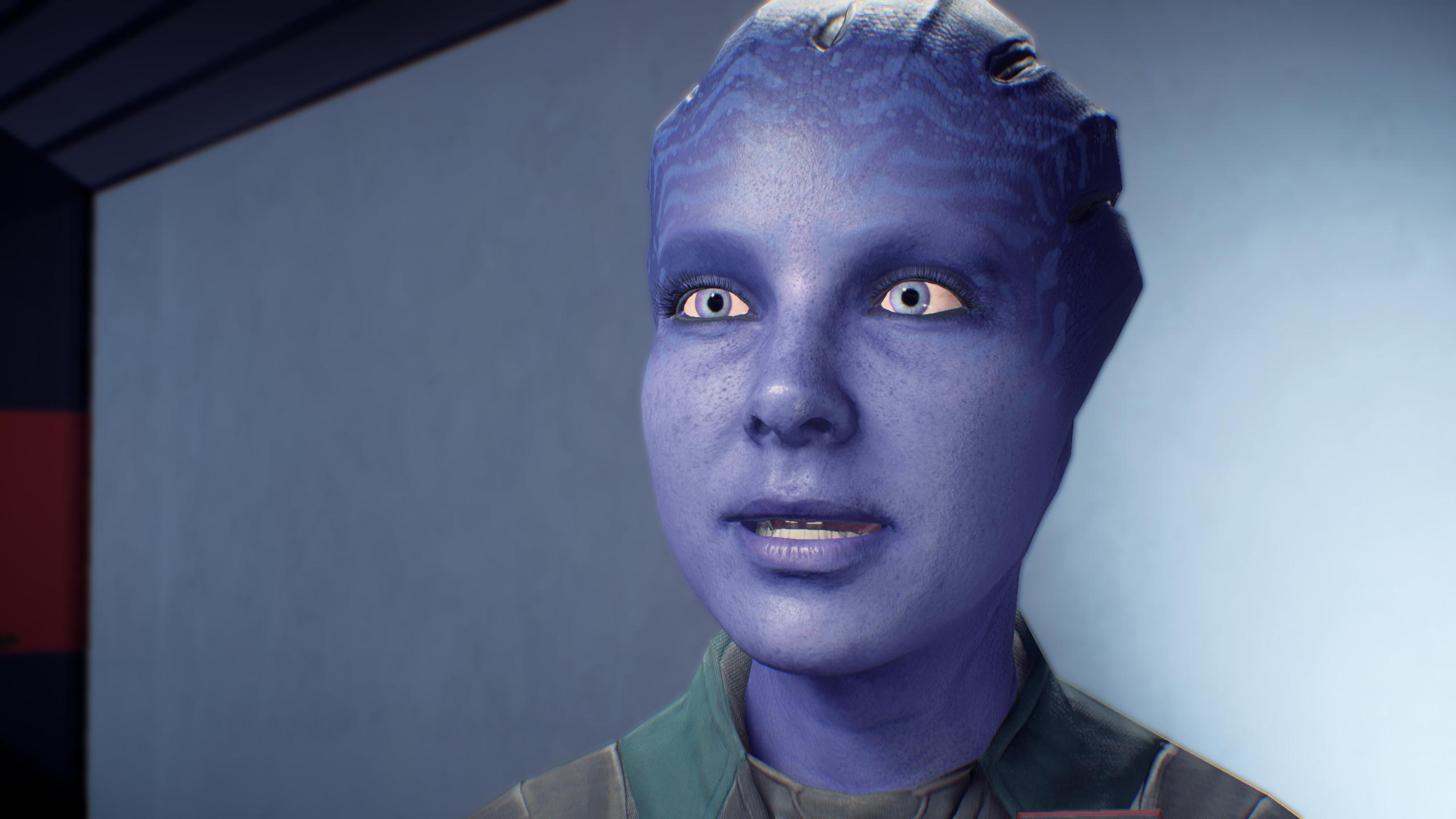 Асари из Mass Effect: Andromeda.
