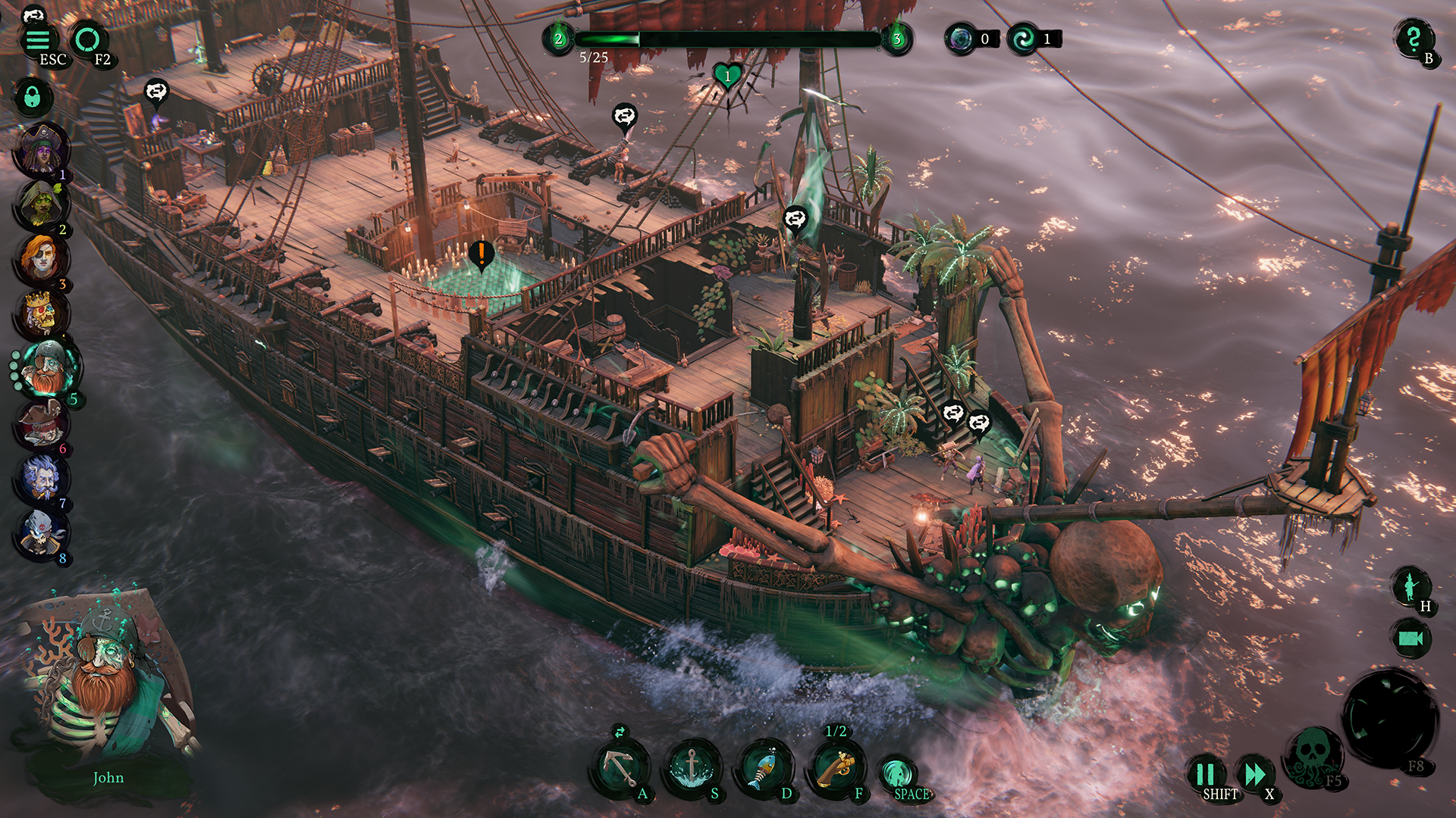 Shadow Gambit: The Cursed Crew обзор