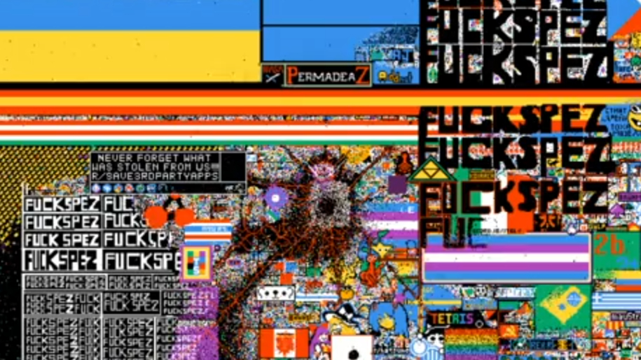 Состояние этого места после Реддарка