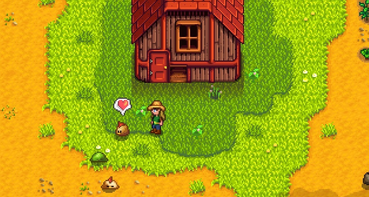 Моды для Stardew Valley - ранчо из слизи в действии