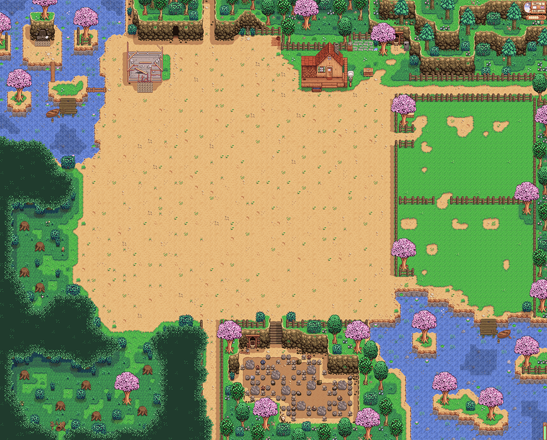 Моды для Stardew Valley - Расширенная ферма