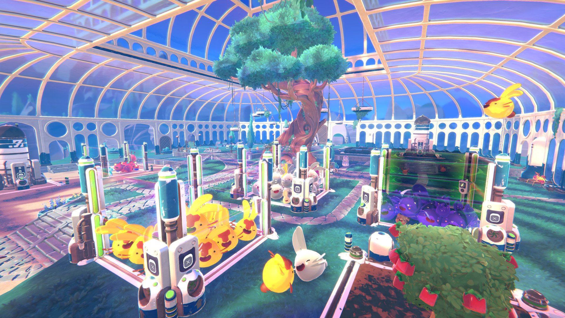 Slime Rancher 2 - база с милыми блобами в загонах