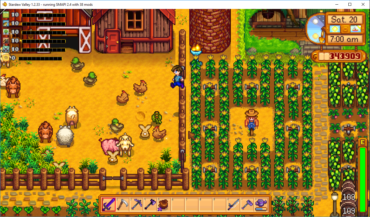 Моды для Stardew Valley - Jump Over