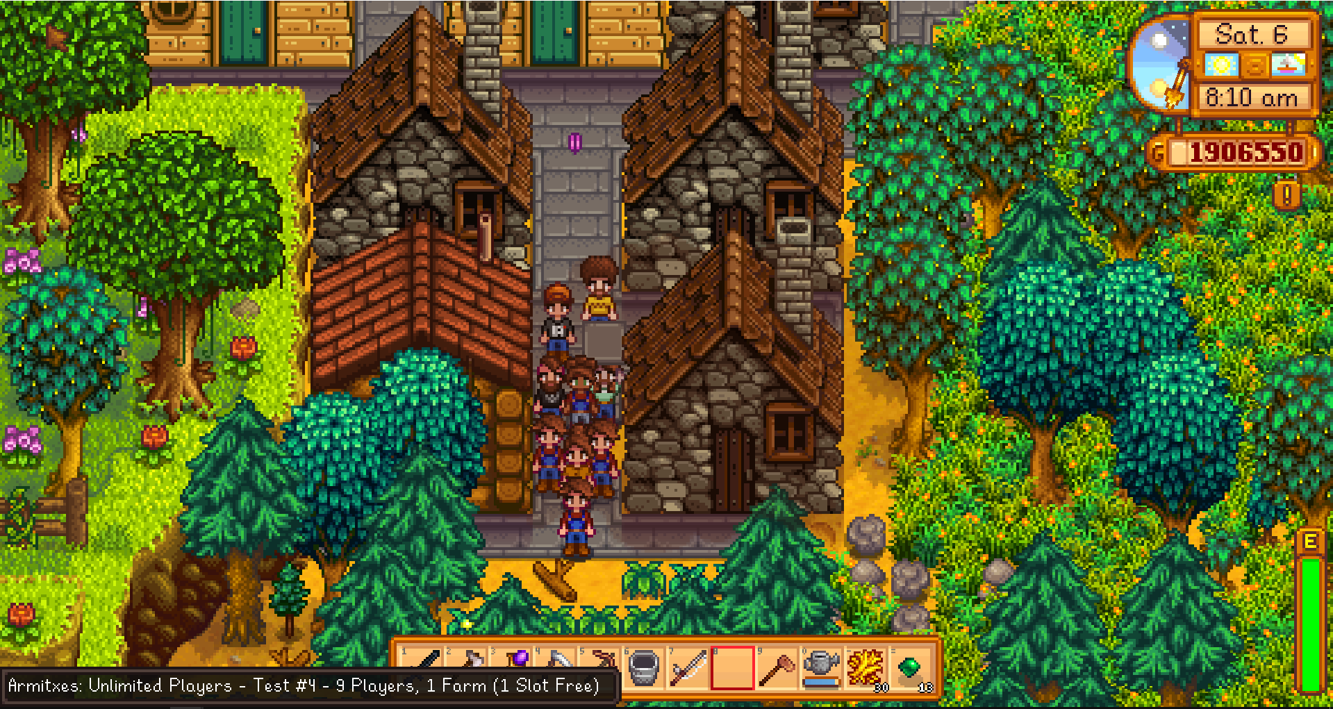 Моды для Stardew Valley - Неограниченное количество игроков