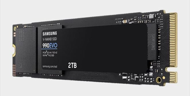 SSD 990 Evo от Samsung поддерживает PCIe 4.0 x4 и 5.0 x2, и я надеюсь, что это первое из многих гибридных решений. wdzcuibfbdc8d6dpgzr45 1200 80